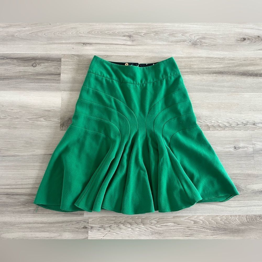 Leifsdottir 0 Green Silk Skirt
